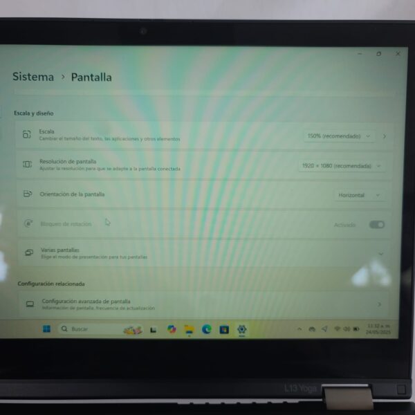 LENOVO THINKPAD L13 YOGA GEN 2 i5-11 - Imagen 12