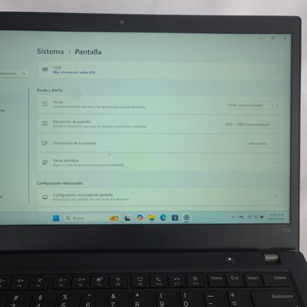 LENOVO THINKPAD T14 GEN 1 i5-10 - Imagen 9